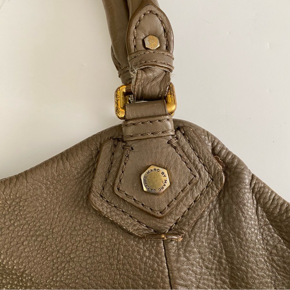 Marc by Marc Jacobs Classic Q Francesca Tote Brown Large Roomy Slouchy *READ* - Picture 9 of 16